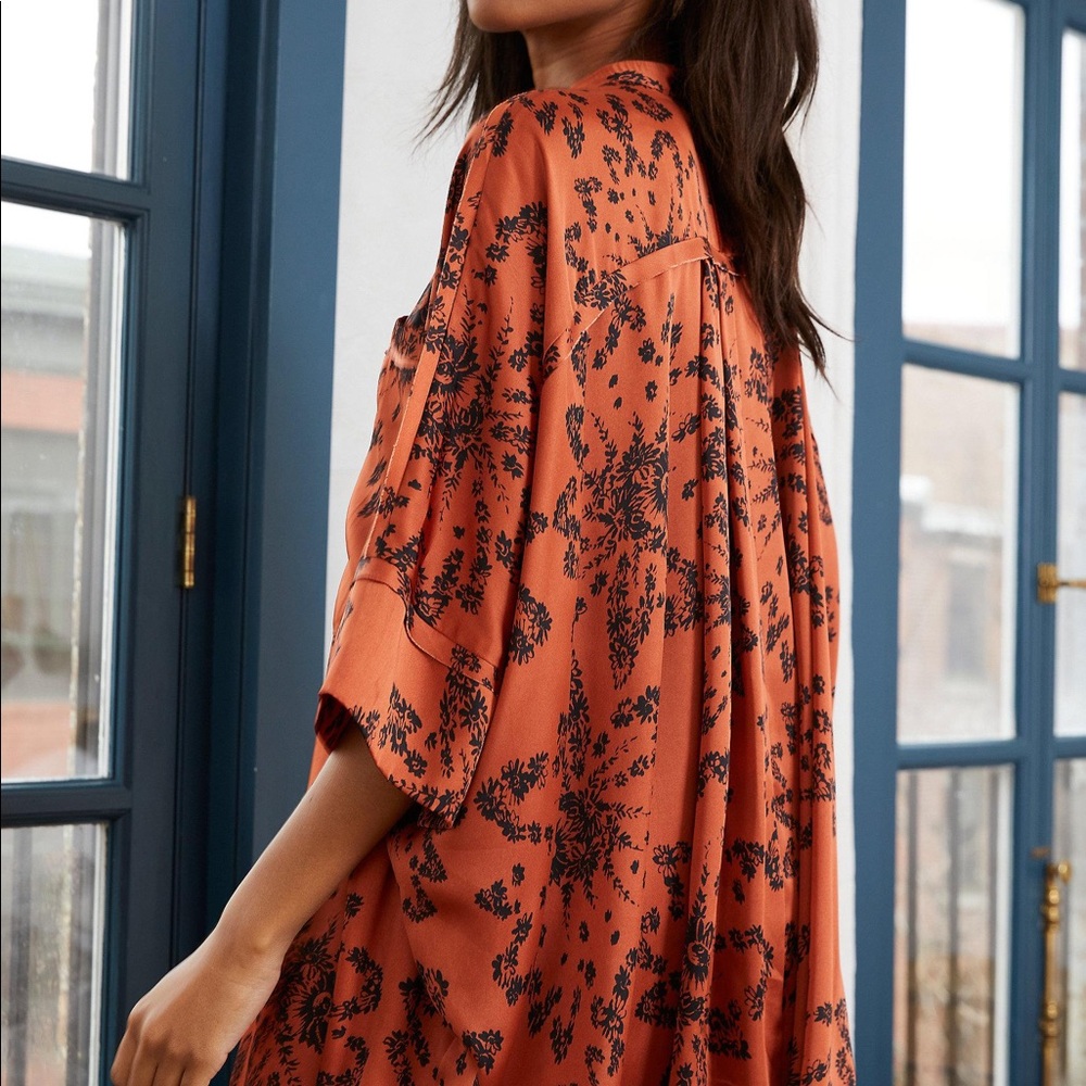 NWOT Free People Goddess Sleep Shirt Size Small